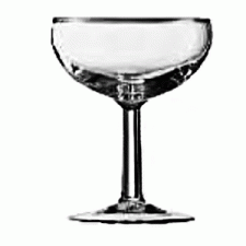 Шампан.-блюдце «Баллон» стекло; 100мл; D=9/9,H=12см; прозр.