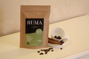Кофе зерновой RUMA Brazil Ipanema Estates Dulce 450 гр.